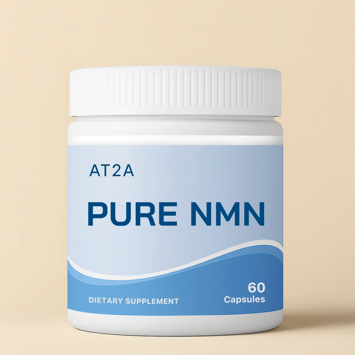 AT2A Pure NMN bottle — view 1